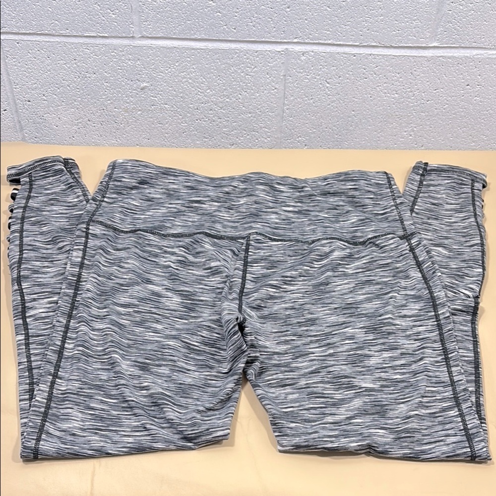 Gray & black Leggings by ACX​​​​​